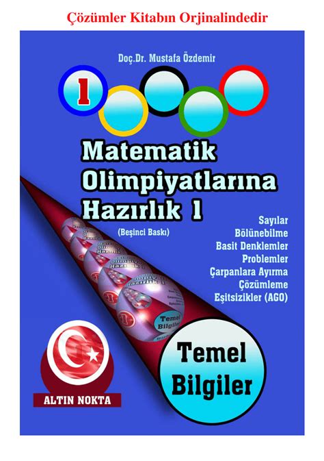 matematik olimpiyatlarına hazırlık pdf